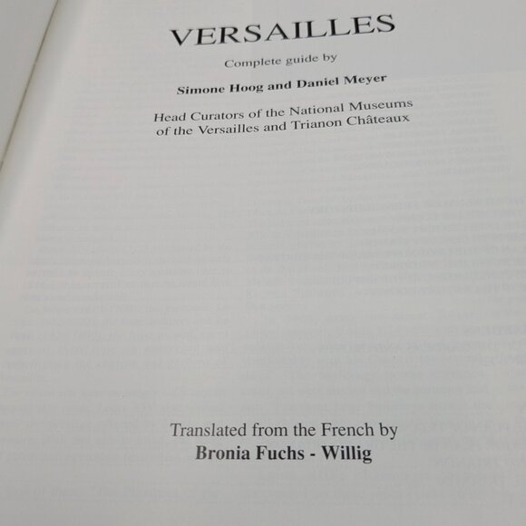 Versailles Complete Guide 1991 Paperback, 210 Color Illustrations - Picture 5 of 6